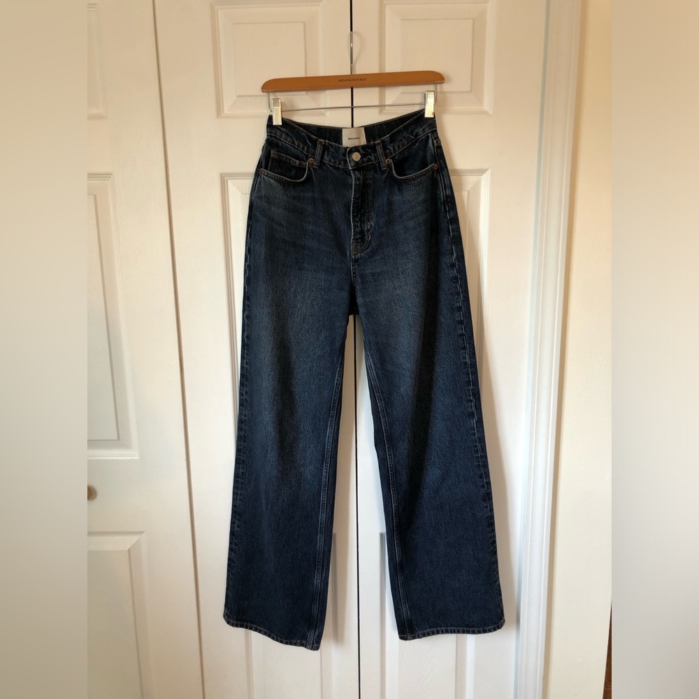 Reformation Wes High Rise Wide Leg Jeans